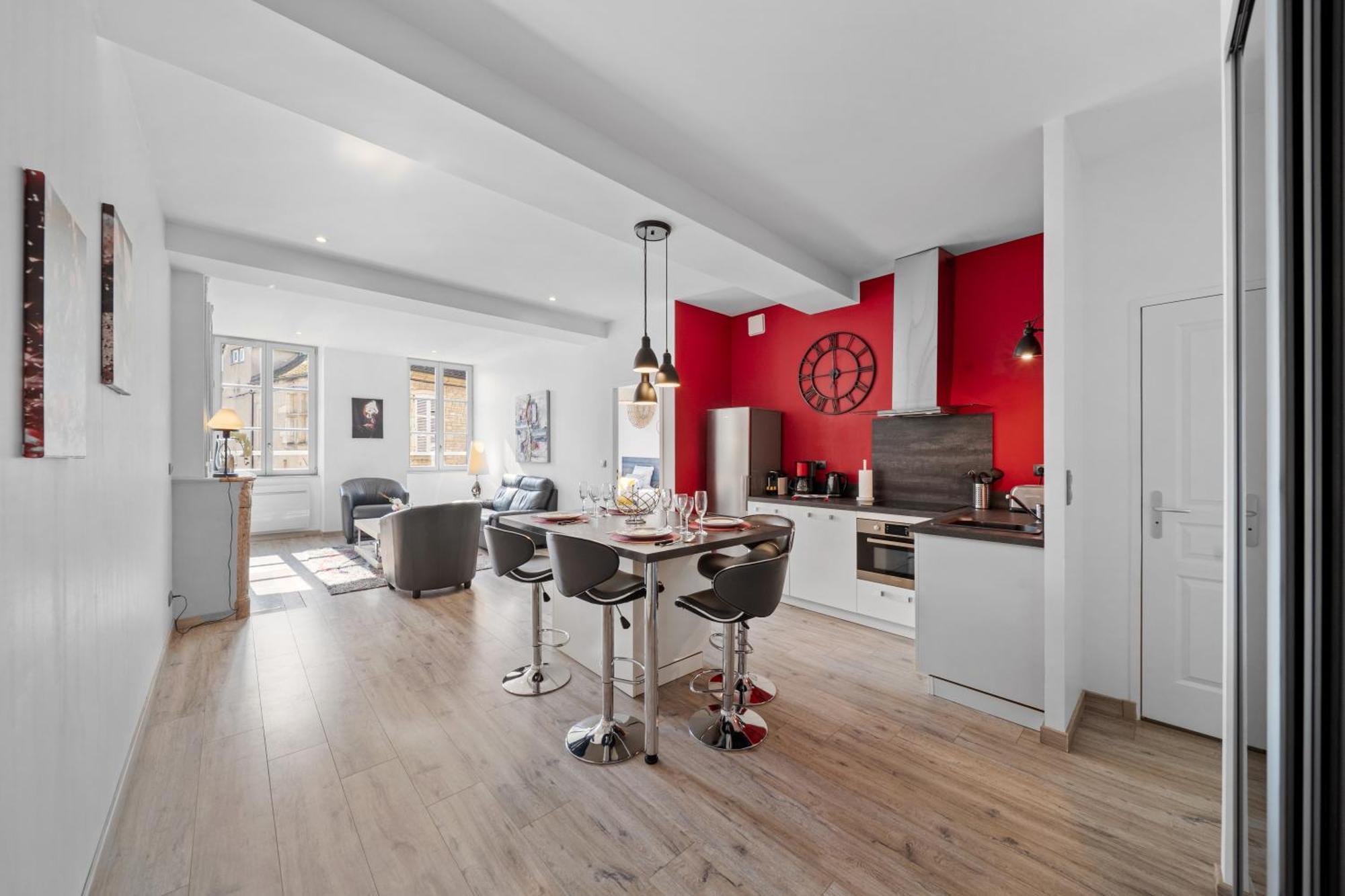Le Beau Carnot - Appartement En Hypercentre De Beaune Beaune  Eksteriør bilde